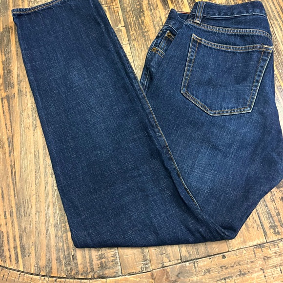 J.Crew Men’s The Driggs Dark Jeans - Picture 4 of 6